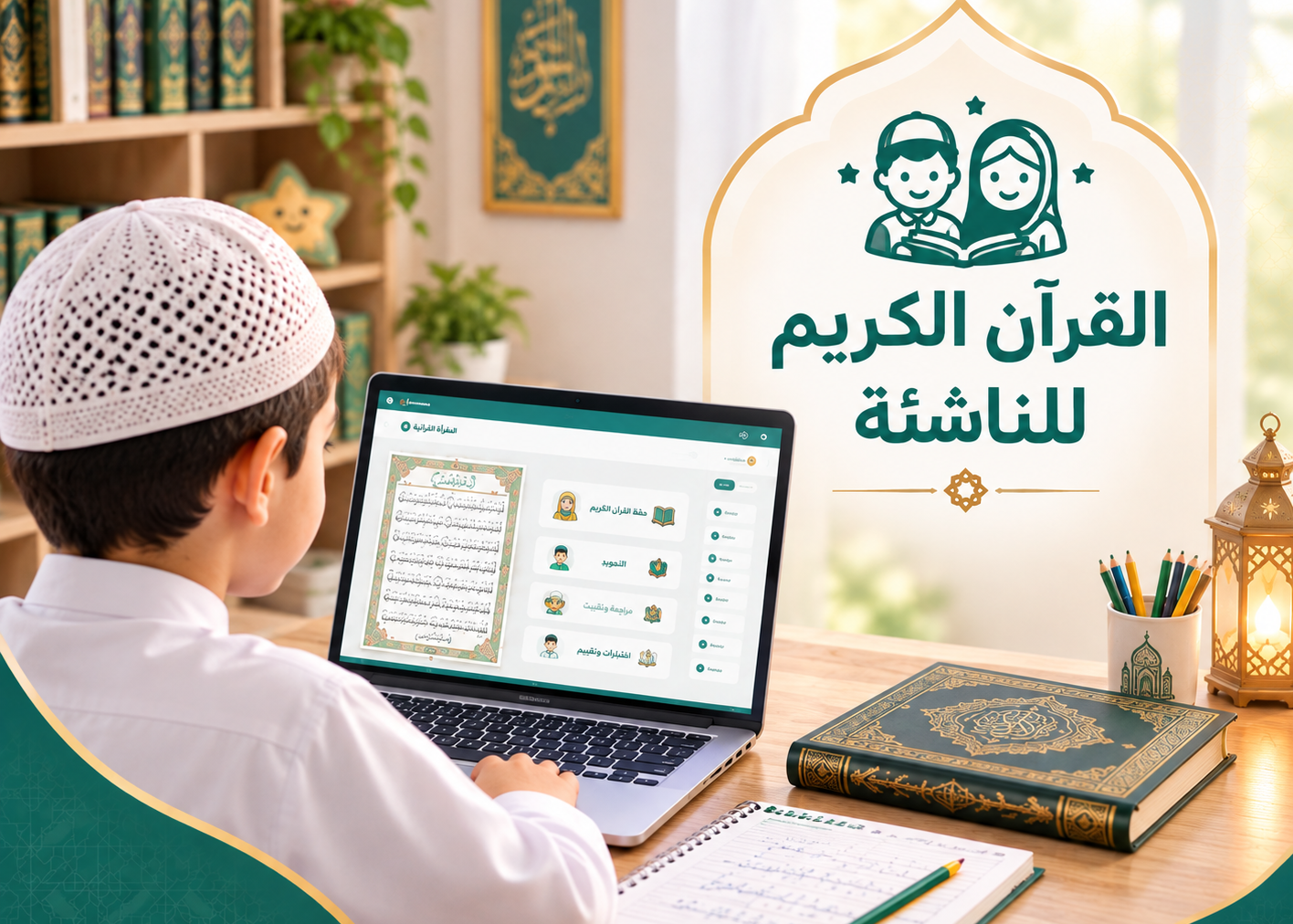 قسم تحفيظ القرآن الكريم للناشئة /ذكور